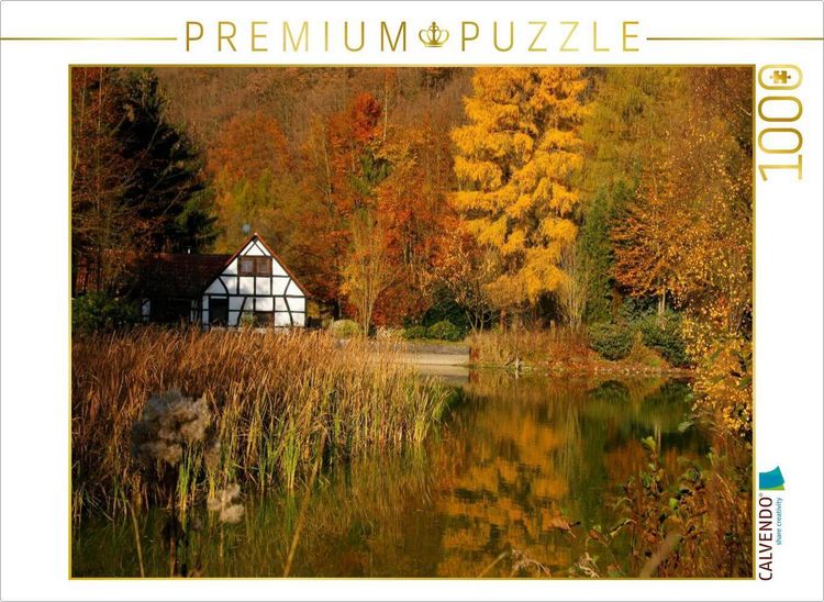 Produktbild: CALVENDO Puzzle Deilbachm&uuml;hle | 1000 Teile Lege-Gr&ouml;&szlig;e 64x48cm Foto-Puzzle f&uuml;r gl&uuml;ckliche Stunden