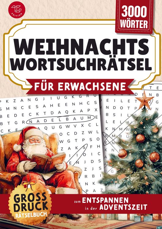 Produktbild: Wortsuchr&auml;tsel f&uuml;r Erwachsene - Weihnachten