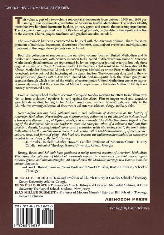 Produktbild: The Methodist Experience in America Volume 2