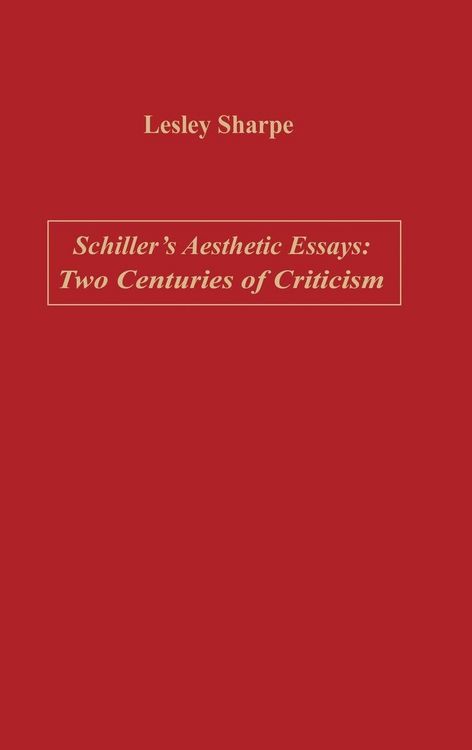 Produktbild: Schiller's Aesthetic Essays
