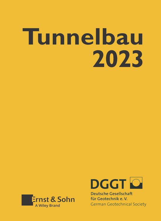 Produktbild: Taschenbuch f&uuml;r den Tunnelbau 2023