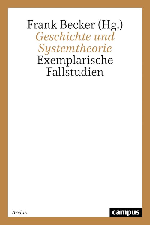 Produktbild: Geschichte und Systemtheorie