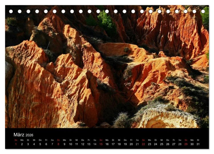 Produktbild: Zauber der Algarve (Tischkalender 2026 DIN A5 quer), CALVENDO Monatskalender