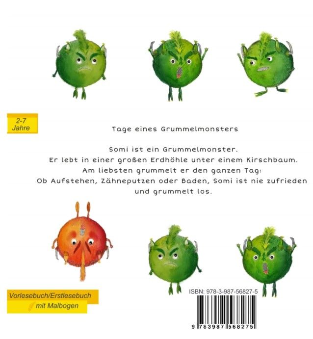 Produktbild: Tage eines Grummelmonsters