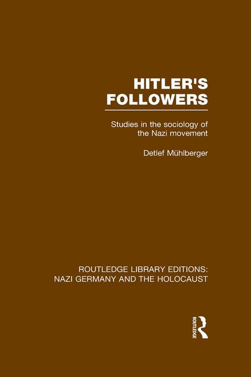 Produktbild: Hitler's Followers (RLE Nazi Germany & Holocaust)