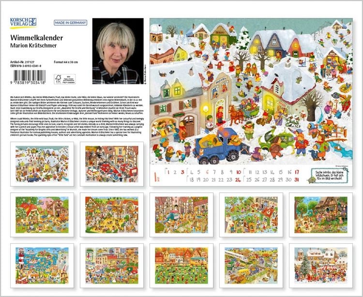 Produktbild: Wimmelkalender 2027