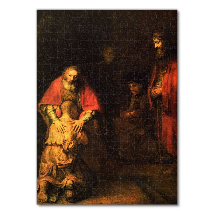 Produktbild: Lais Puzzle Rembrandt Harmensz. van Rijn - R&uuml;ckkehr des verlorenen Sohnes 500 Teile
