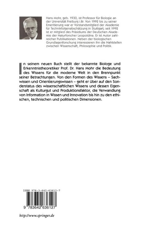 Produktbild: Wissen - Prinzip und Ressource