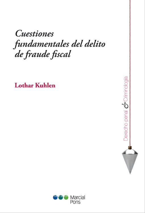Produktbild: Cuestiones fundamentales del delito de fraude fiscal