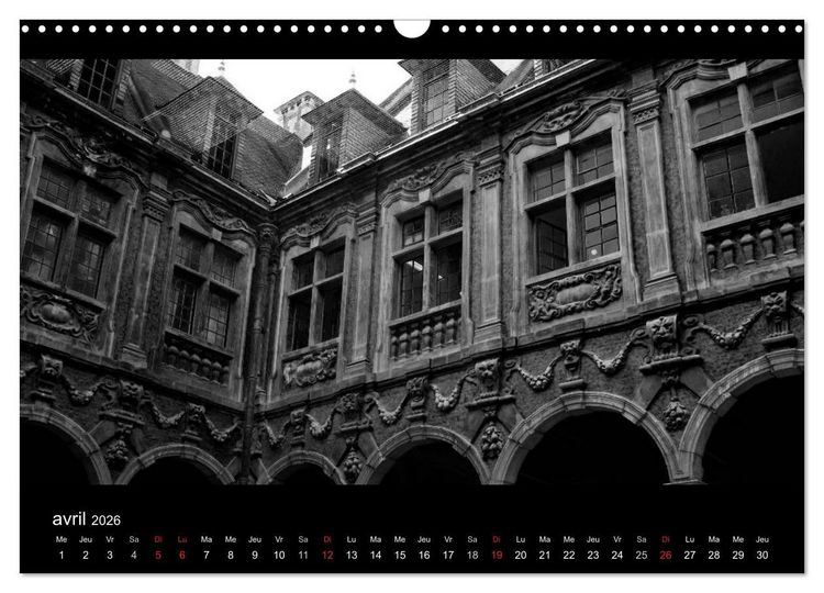Produktbild: Le Vieux Lille (Calendrier mural 2026 DIN A3 vertical), CALVENDO calendrier mensuel