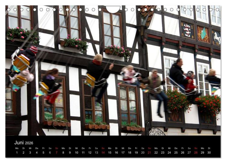 Produktbild: Jahrmarkt 2026 (Wandkalender 2026 DIN A4 quer), CALVENDO Monatskalender