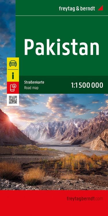 Produktbild: Pakistan, Autokarte 1:1.500.000, freytag & berndt