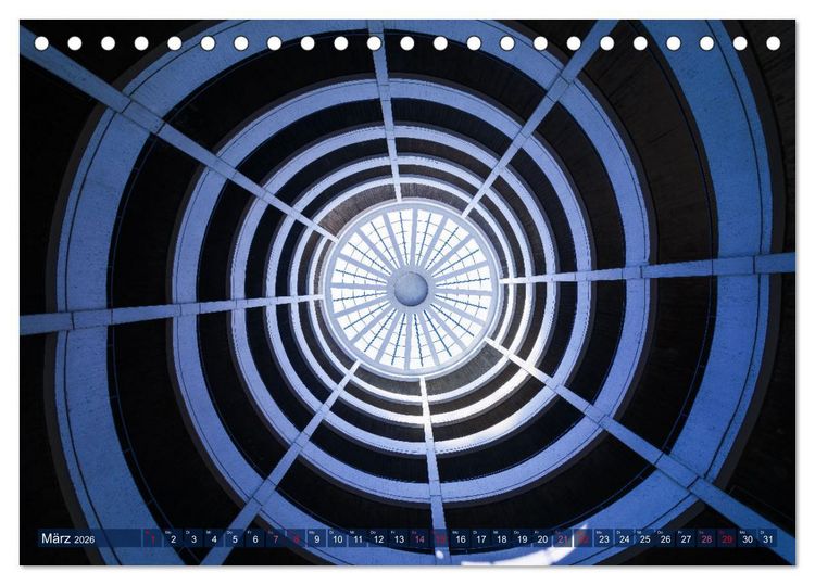 Produktbild: Funktion und &Auml;sthetik - Architektur f&uuml;r Mobilit&auml;t (Tischkalender 2026 DIN A5 quer), CALVENDO Monatskalender