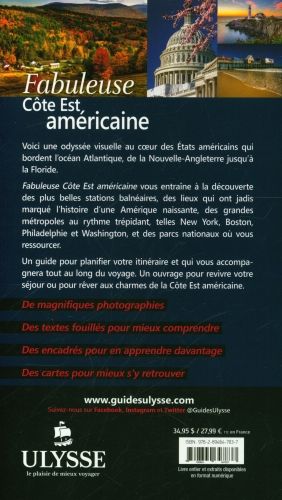 Produktbild: Fabuleuse C&ocirc;te Est am&eacute;ricaine