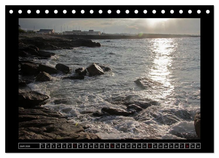 Produktbild: Licht der Bretagne (Tischkalender 2026 DIN A5 quer), CALVENDO Monatskalender
