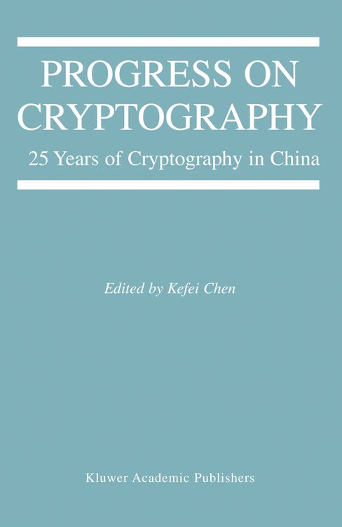Produktbild: Progress on Cryptography