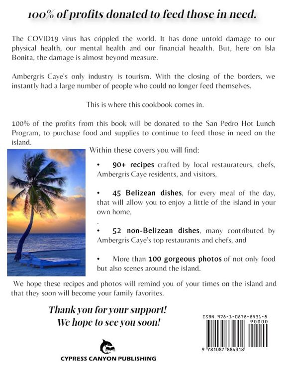 Produktbild: Ambergris Caye COVID Relief Cookbook