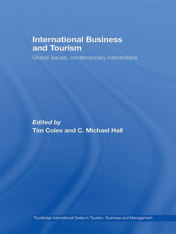 Produktbild: International Business and Tourism