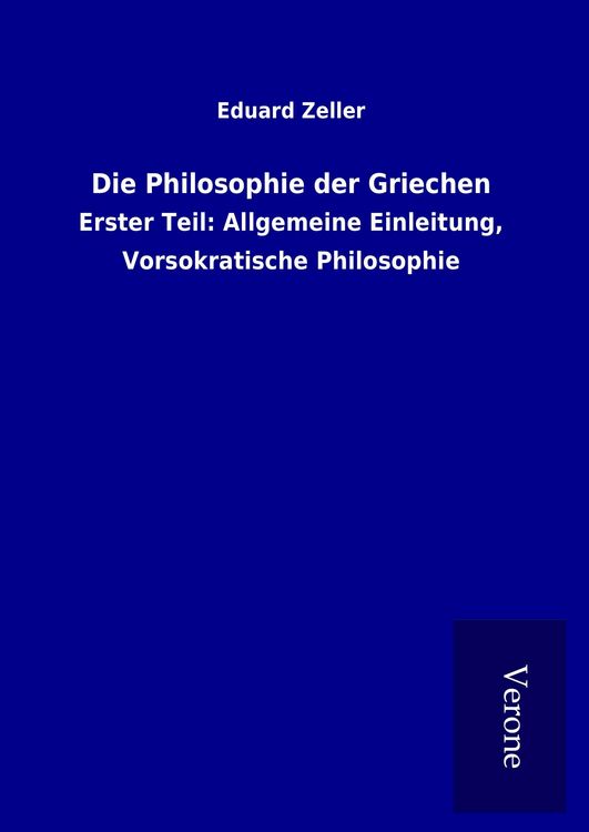 Produktbild: Die Philosophie der Griechen