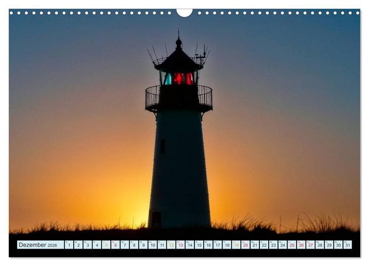 Produktbild: Leuchtt&uuml;rme - maritime Wegweiser weltweit (Wandkalender 2026 DIN A3 quer), CALVENDO Monatskalender