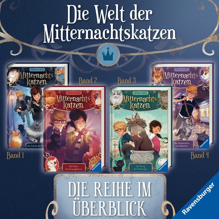Produktbild: Mitternachtskatzen - Mr Mallorys magisches Weihnachtsgeheimnis.