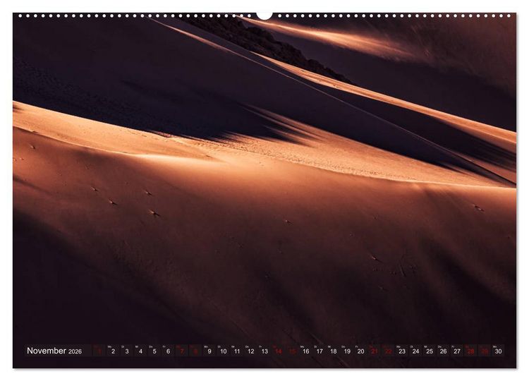 Produktbild: Atacama: Karge W&uuml;ste, m&auml;chtige Vulkane und farbenpr&auml;chtige Lagunen (Wandkalender 2026 DIN A2 quer), CALVENDO Monatskalender