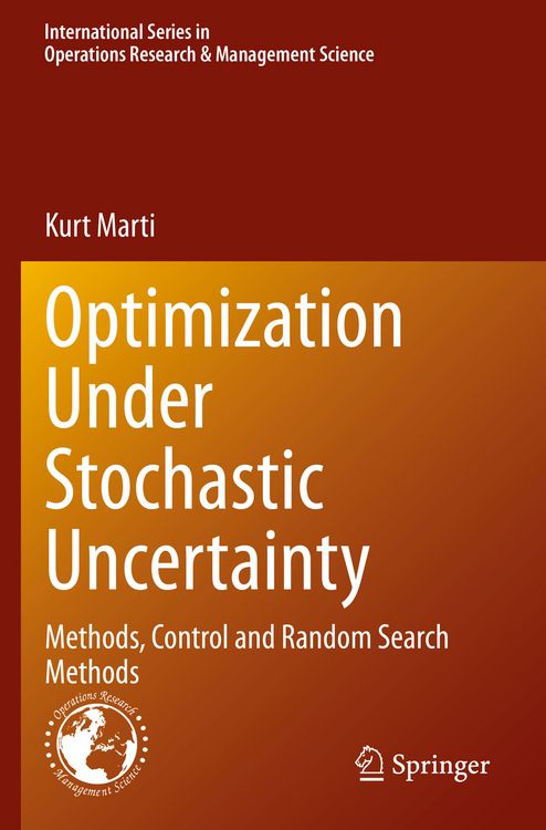 Produktbild: Optimization Under Stochastic Uncertainty