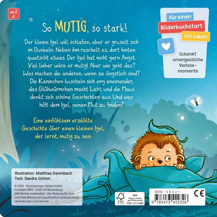 Produktbild: Wenn kleine Igel mutig sind