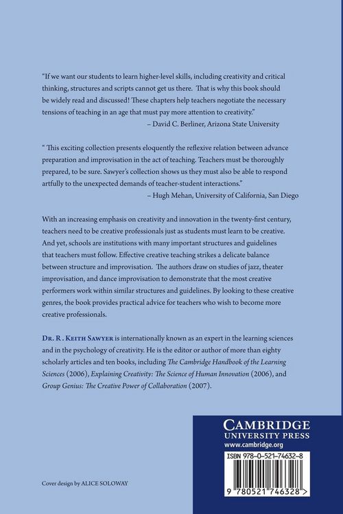 Produktbild: Structure and Improvisation in Creative Teaching