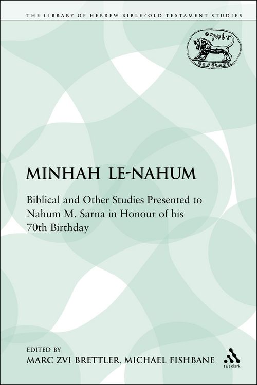 Produktbild: Minhah Le-Nahum