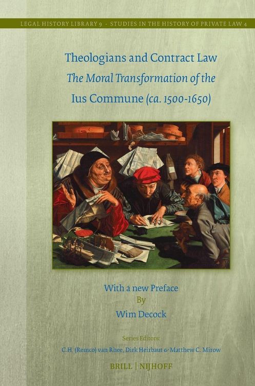Produktbild: Theologians and Contract Law