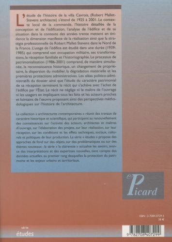 Produktbild: Robert Mallet-Stevens, la Villa Cavrois