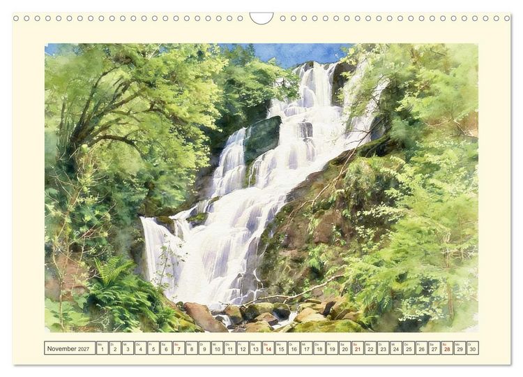 Produktbild: Irland - Spektakul&auml;re Natur und Geschichte (Wandkalender 2027 DIN A3 quer), CALVENDO Monatskalender