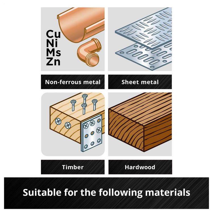 Produktbild: Einhell 708042 Tauchs&auml;geblatt BIM Met, 22mm Bimetall Multifunktionswerkzeug-Zubeh&ouml;r-Set 22 mm 1 St.