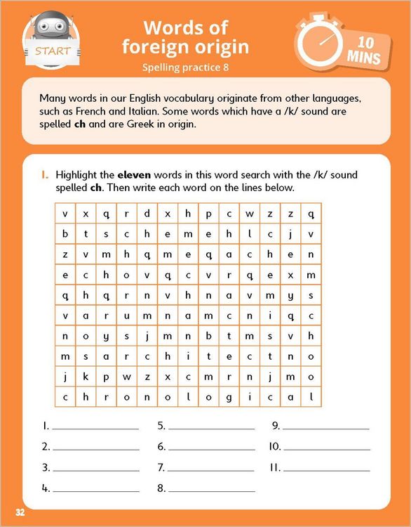 Produktbild: Spelling - Year 6