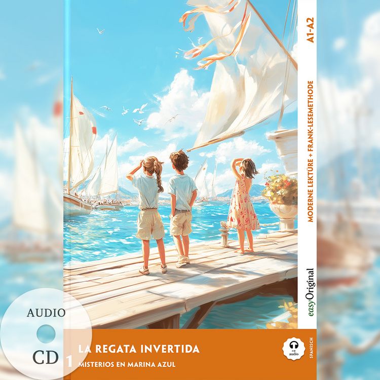 Produktbild: La Regata Invertida - Spanische Krimi-Lekt&uuml;re A1-A2 (+ Audio-CD)