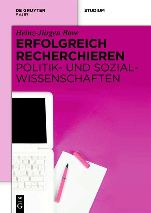 Produktbild: Erfolgreich recherchieren - Politik- und Sozialwissenschaften
