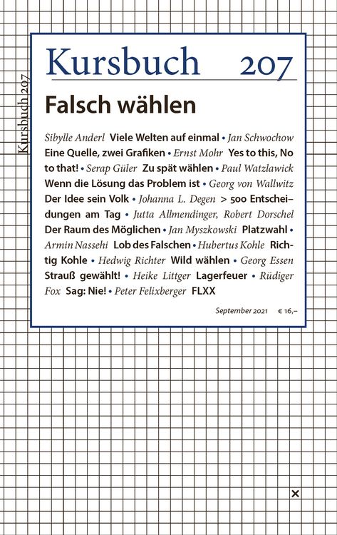 Produktbild: Kursbuch 207