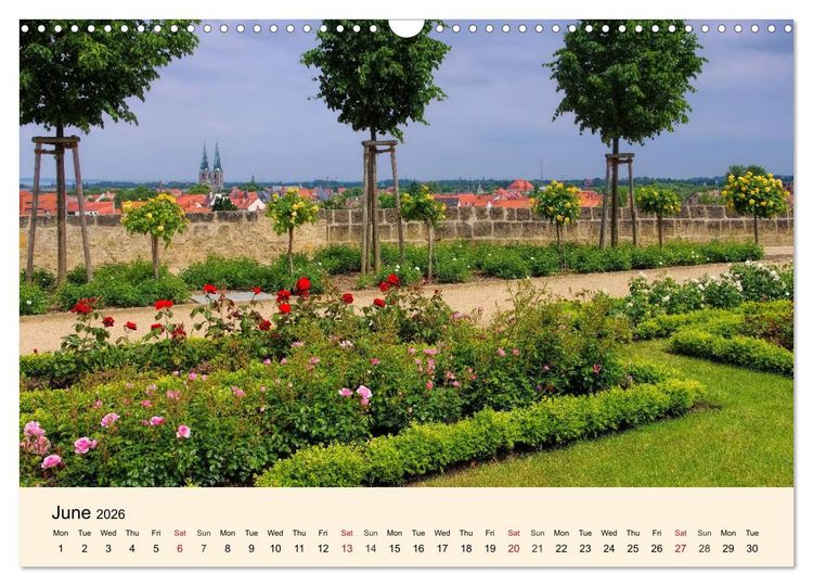 Produktbild: Quedlinburg - World Heritage Site in the Harz Mountains (Wall Calendar 2026 DIN A3 landscape), CALVENDO 12 Month Wall Calendar
