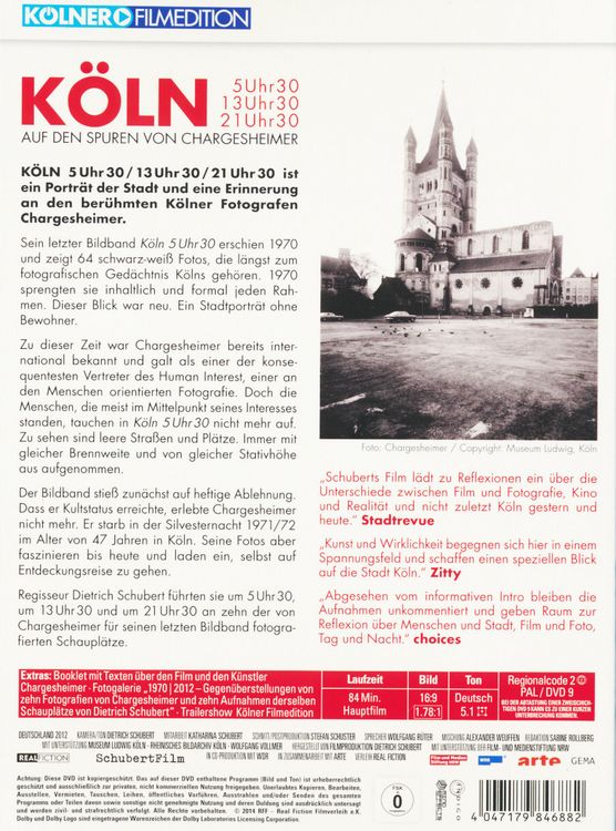 Produktbild: K&ouml;ln - 5 Uhr 30/13 Uhr 30/21 Uhr 30: Auf den Spuren von Chargesheimer