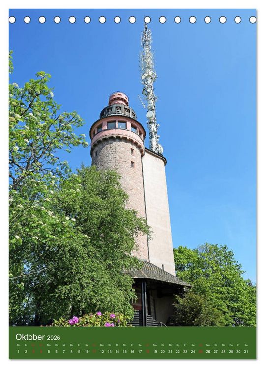 Produktbild: Schwarzwald Nord (Tischkalender 2026 DIN A5 hoch), CALVENDO Monatskalender