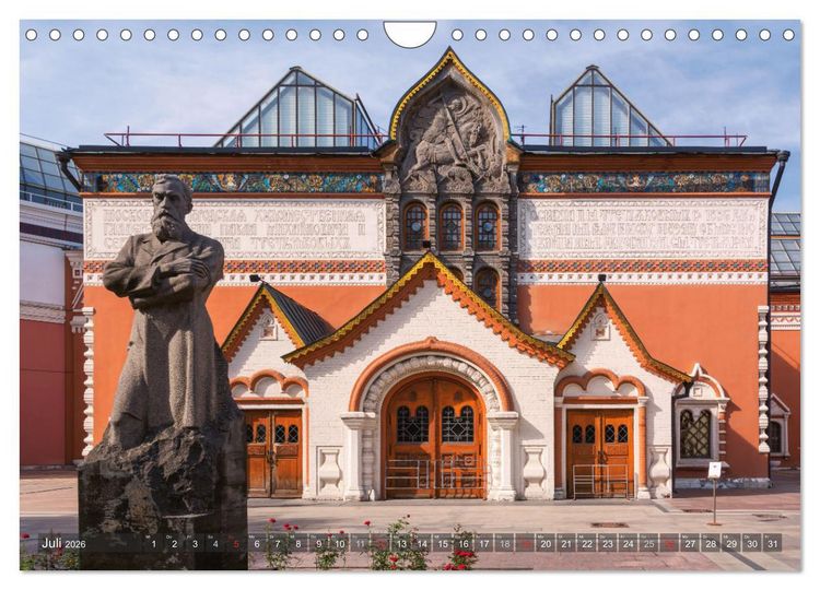 Produktbild: Moskauer Perspektiven (Wandkalender 2026 DIN A4 quer), CALVENDO Monatskalender