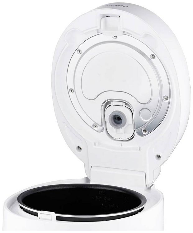 Produktbild: Cuckoo CR-0675F Reiskocher Wei&szlig; (matt) mit Display, mit Messbecher, Timerfunktion