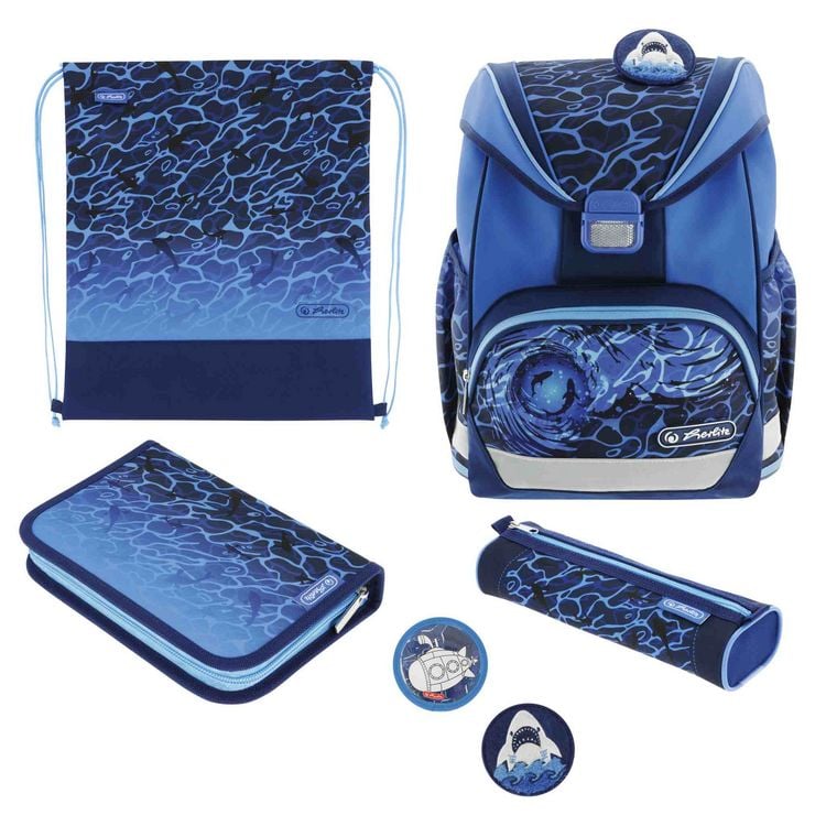Produktbild: Herlitz Schulranzen UltraLight Plus Blue Shark