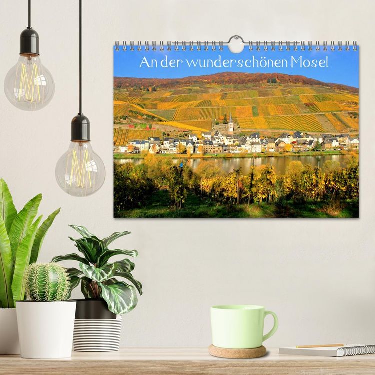 Produktbild: An der wundersch&ouml;nen Mosel (Wandkalender 2026 DIN A4 quer), CALVENDO Monatskalender