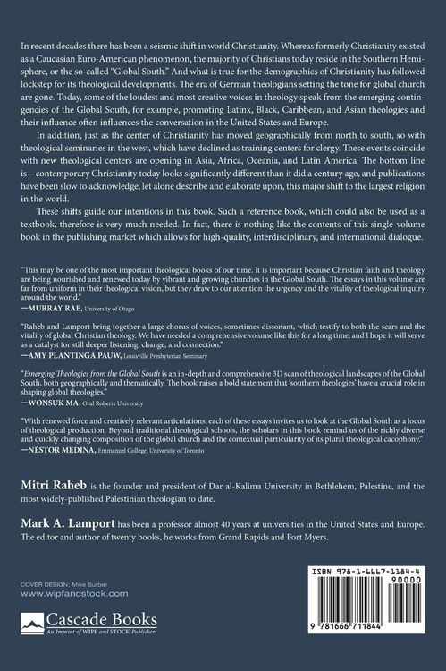 Produktbild: Emerging Theologies from the Global South