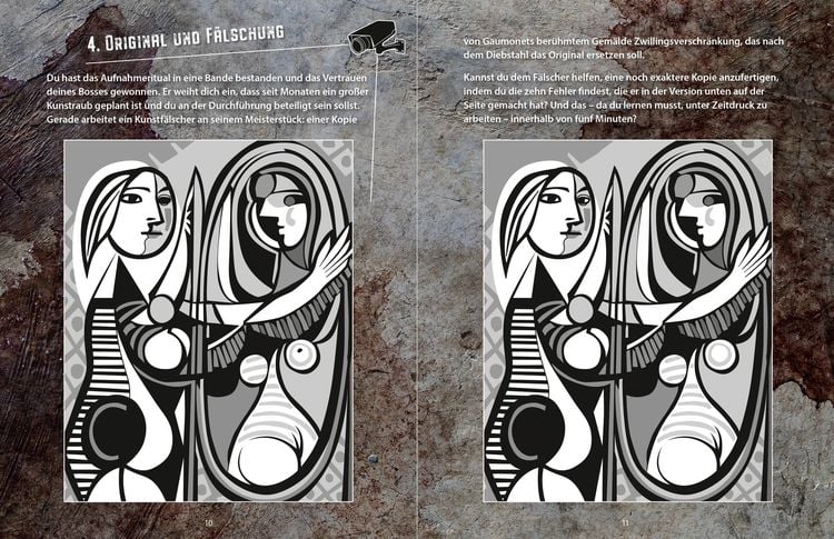Produktbild: Das perfekte Verbrechen-Rätselbuch