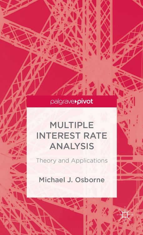 Produktbild: Multiple Interest Rate Analysis