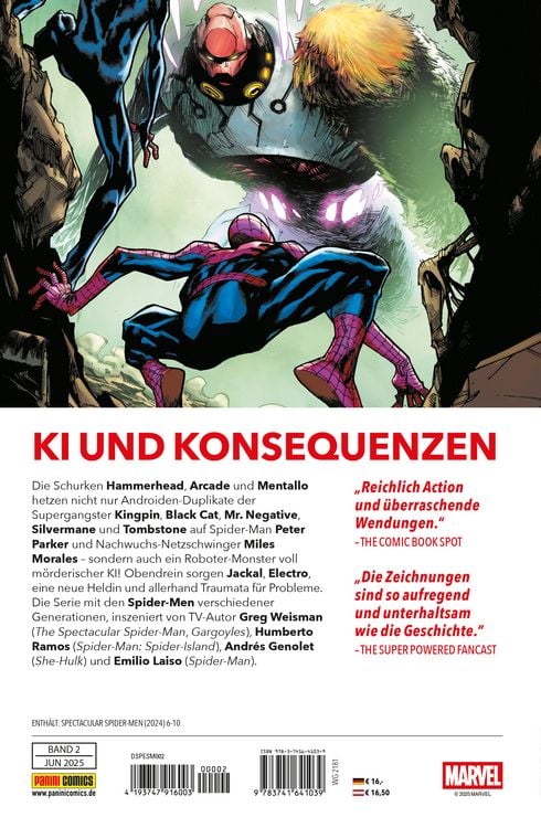 Produktbild: Die spektakul&auml;ren Spider-Men