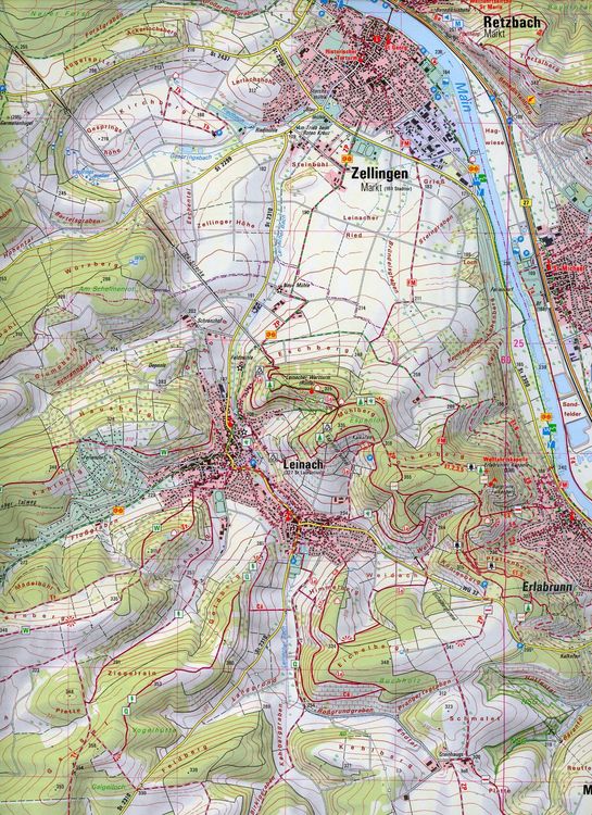 Produktbild: ATK25-E04 W&uuml;rzburg (Amtliche Topographische Karte 1:25000)